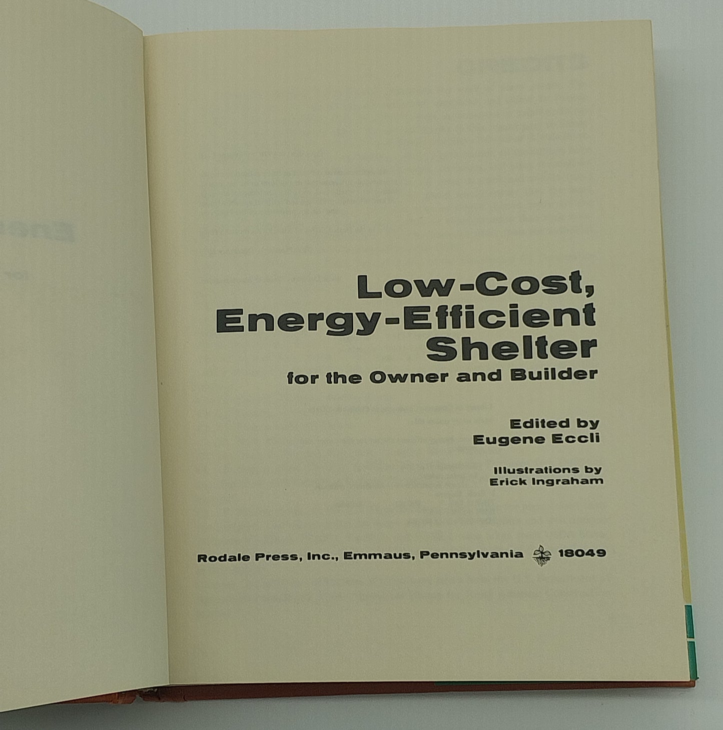Low-Cost, Energy-Efdicient Shelter