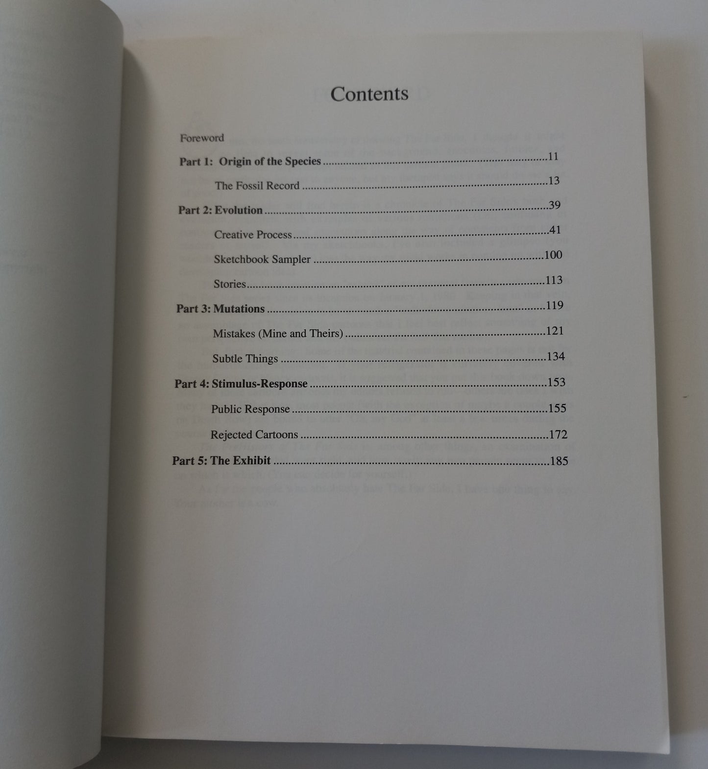 The PreHistory of The Far Side: A 10th Anniversary Exhibit