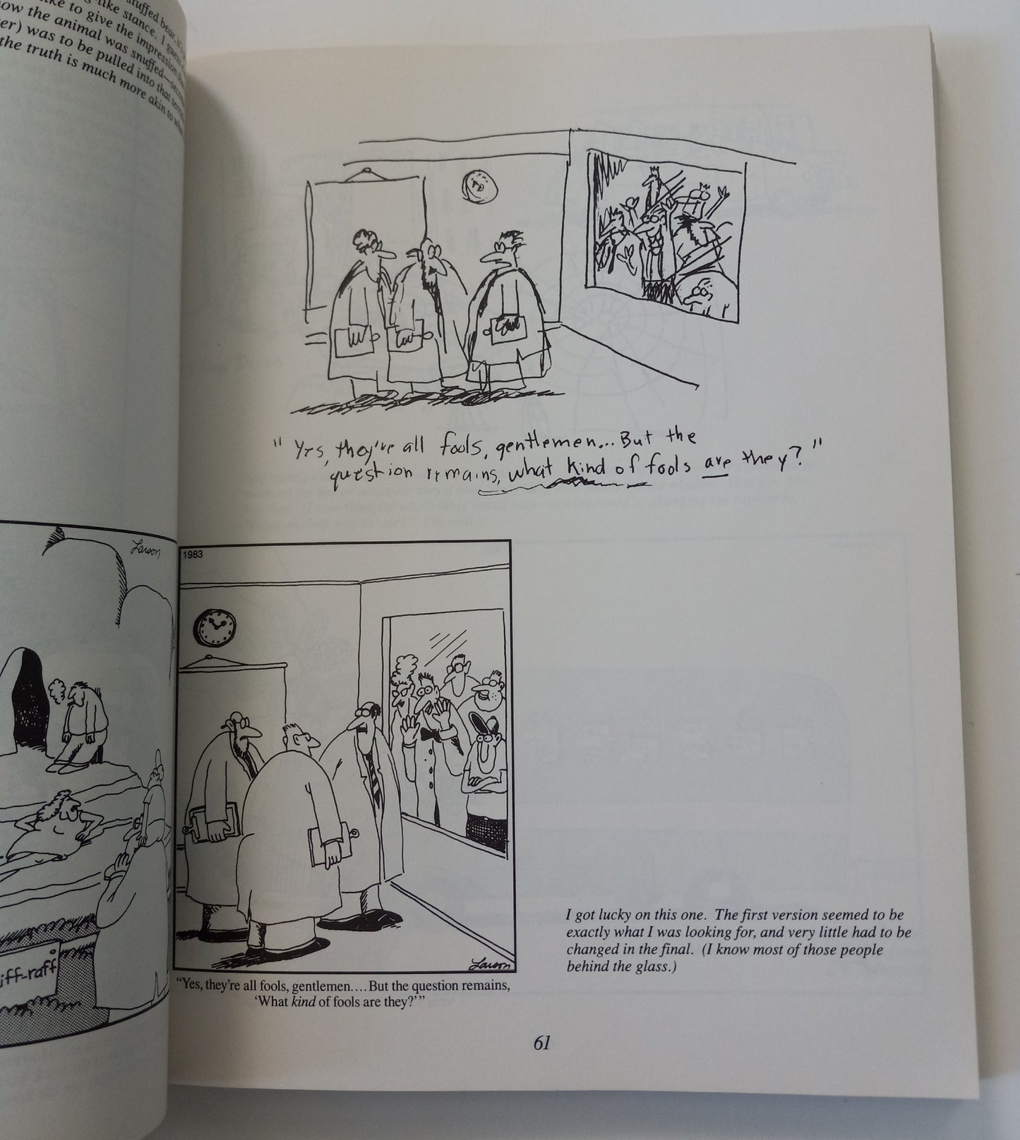 The PreHistory of The Far Side: A 10th Anniversary Exhibit