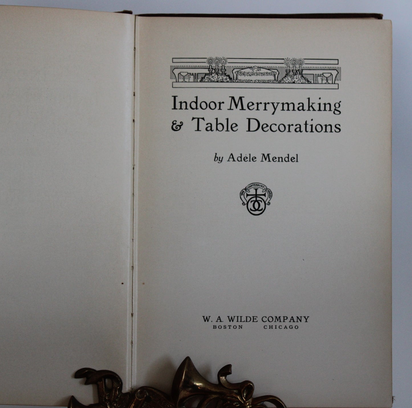 Indoor Merrymaking and Table Decorations
