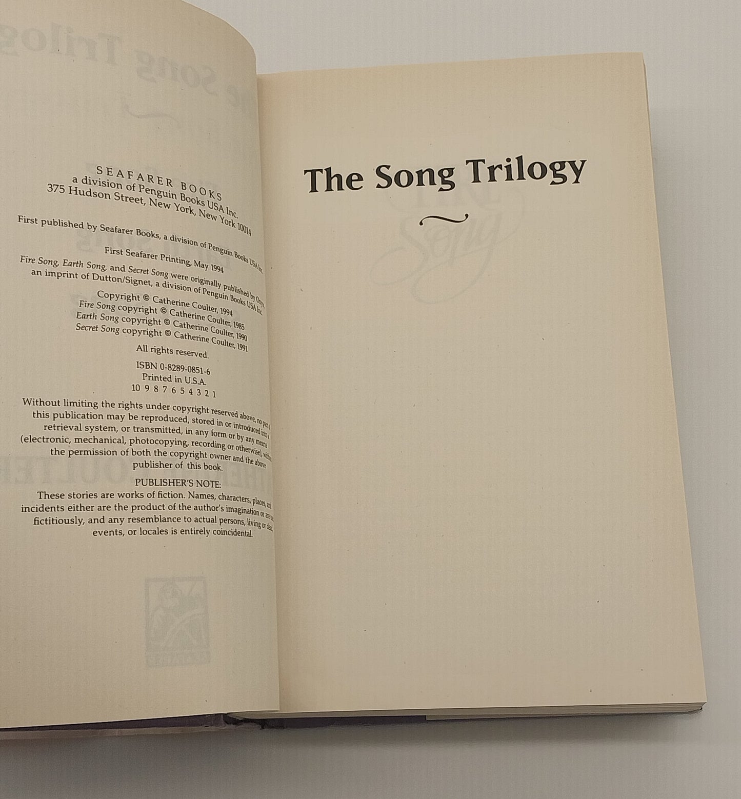 The Song Trilogy