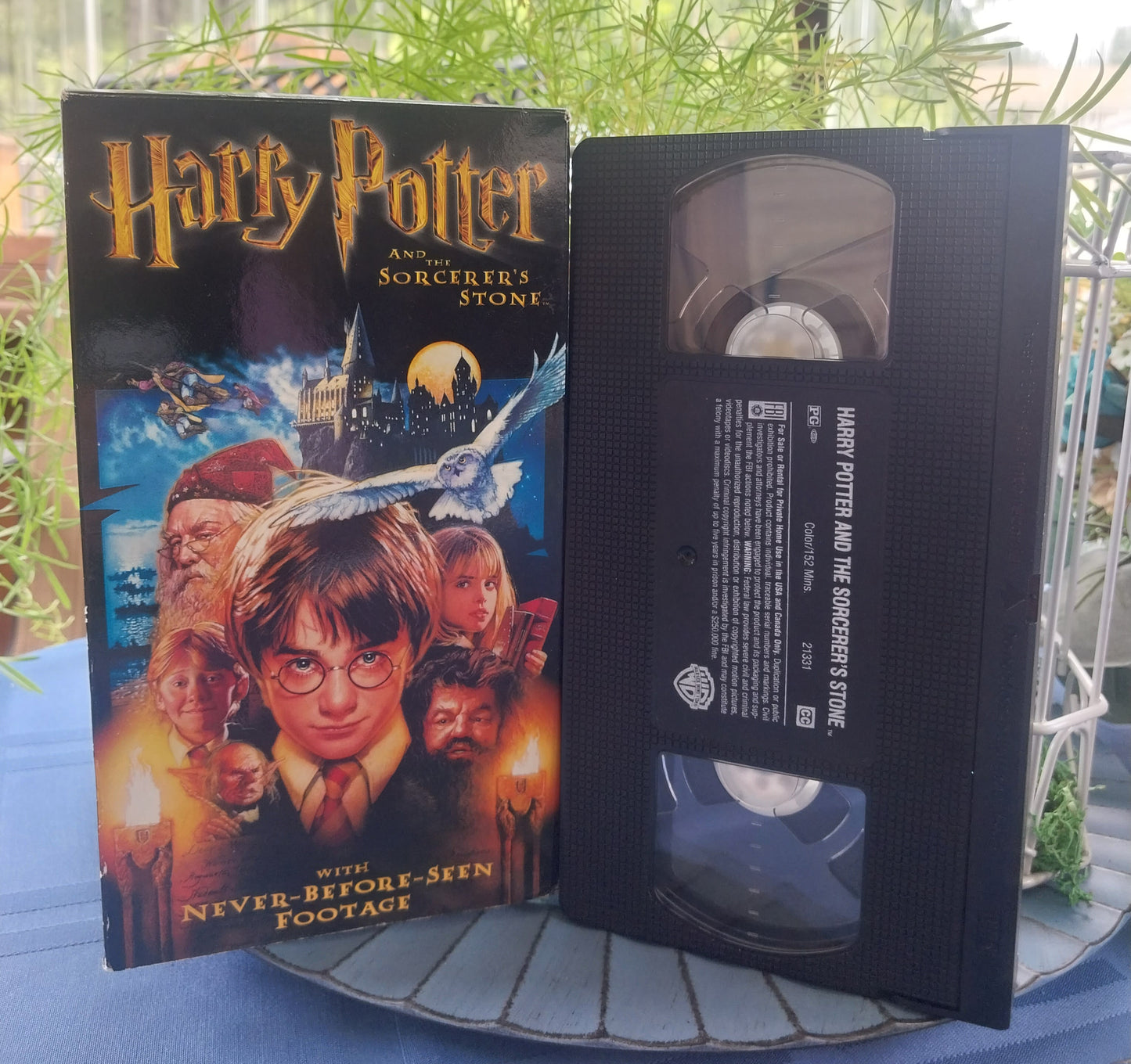 Harry Potter and The Sorcerer's Stone VHS Tape