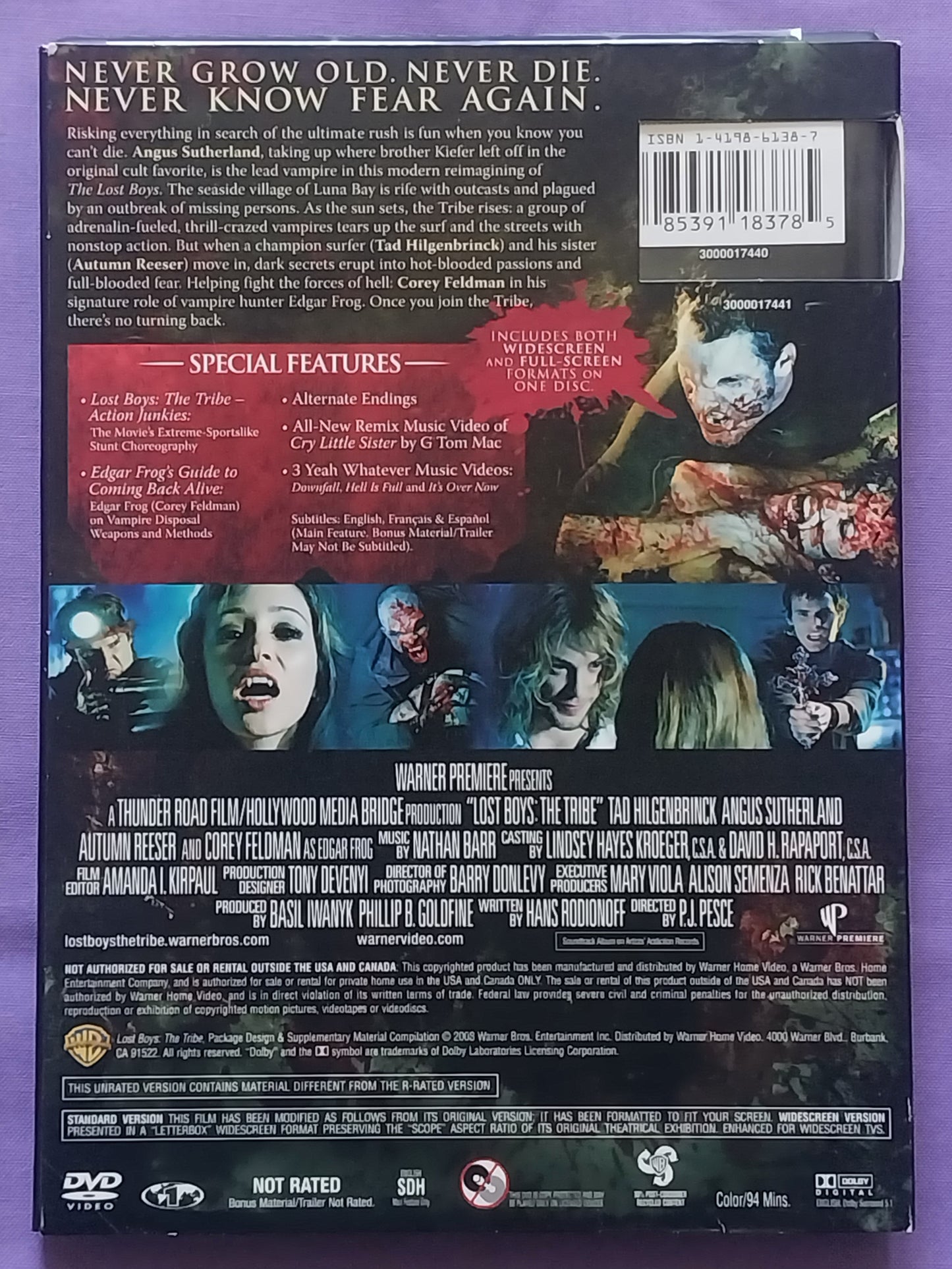 Lost Boys The Tribe DVD