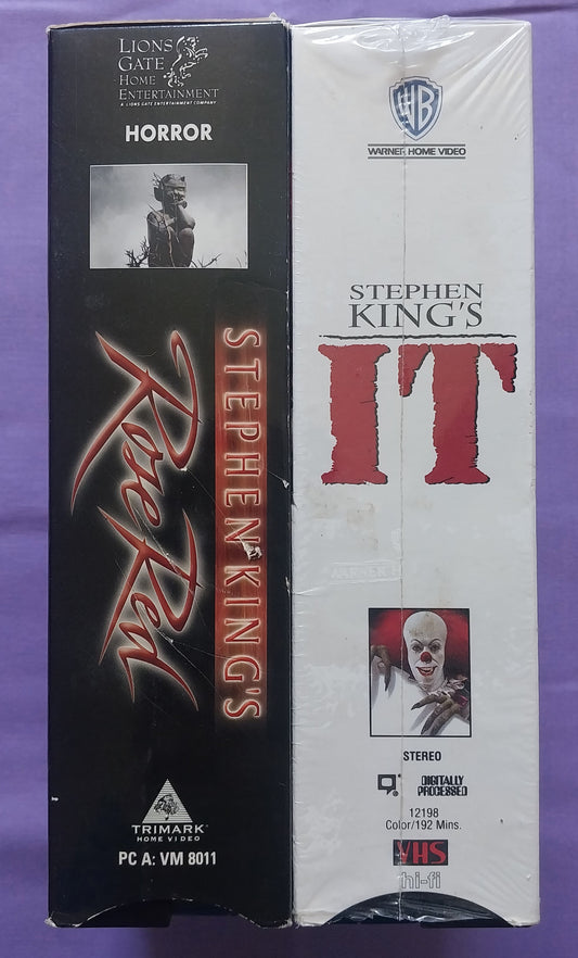 IT and Rose Red VHS Lot