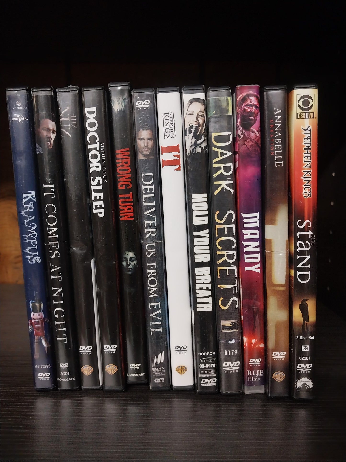 Lot of 12 Random Horror DVDS (3)