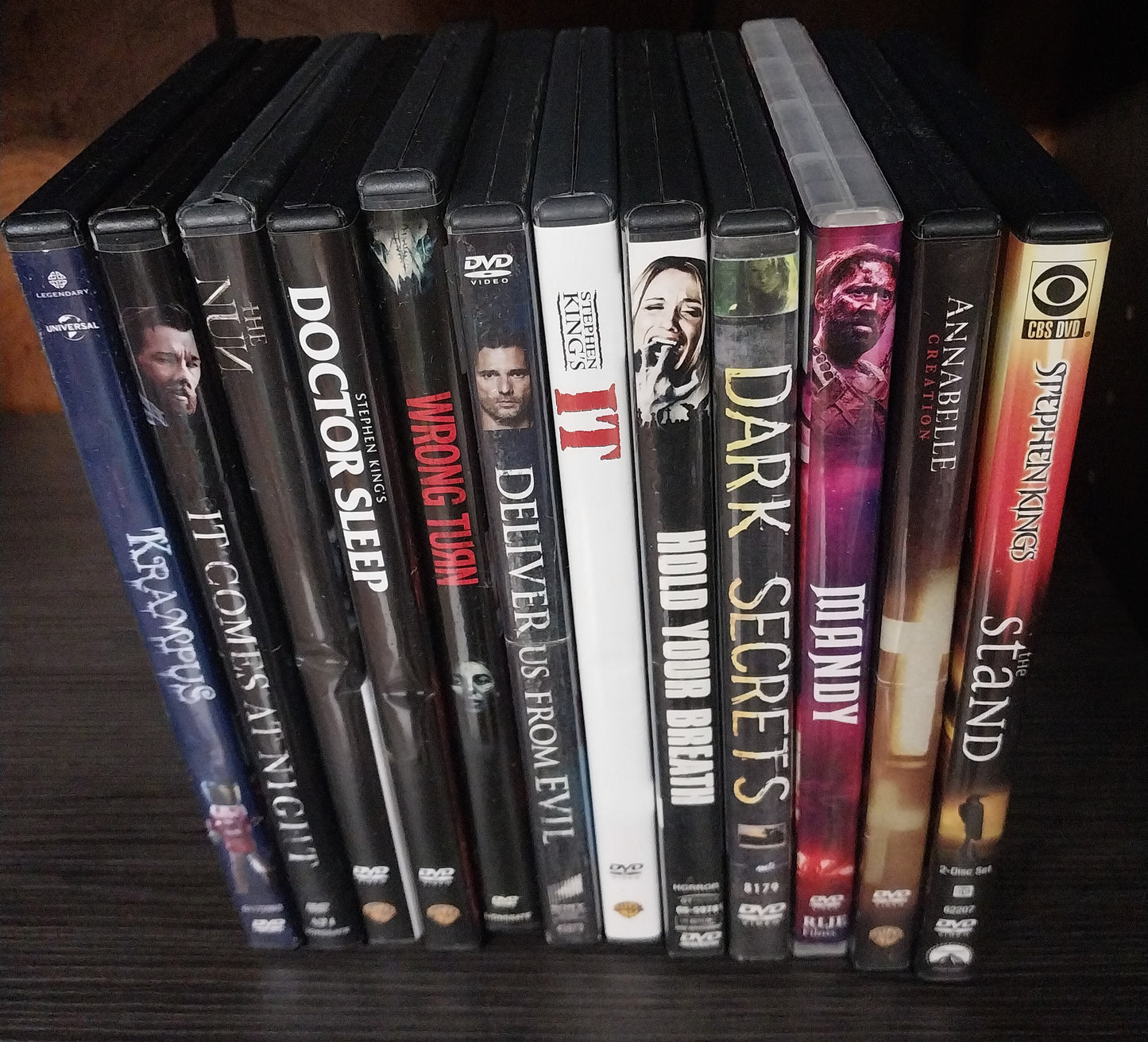 Lot of 12 Random Horror DVDS (3)