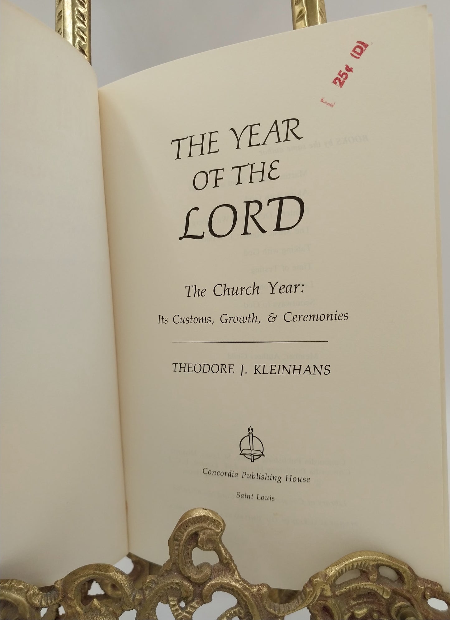 The Year of the Lord