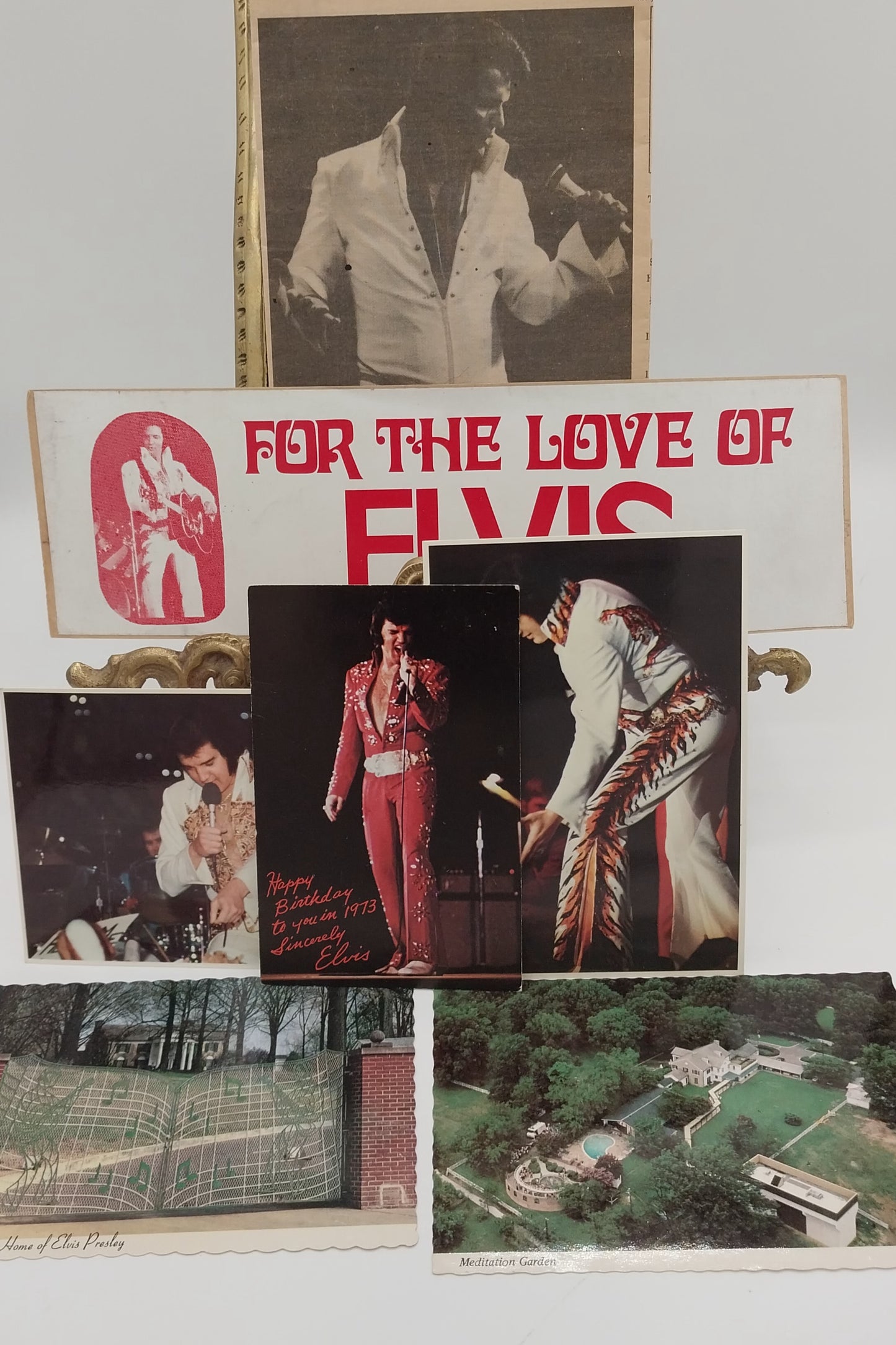 Elvis Presley Memorabilia Bundle