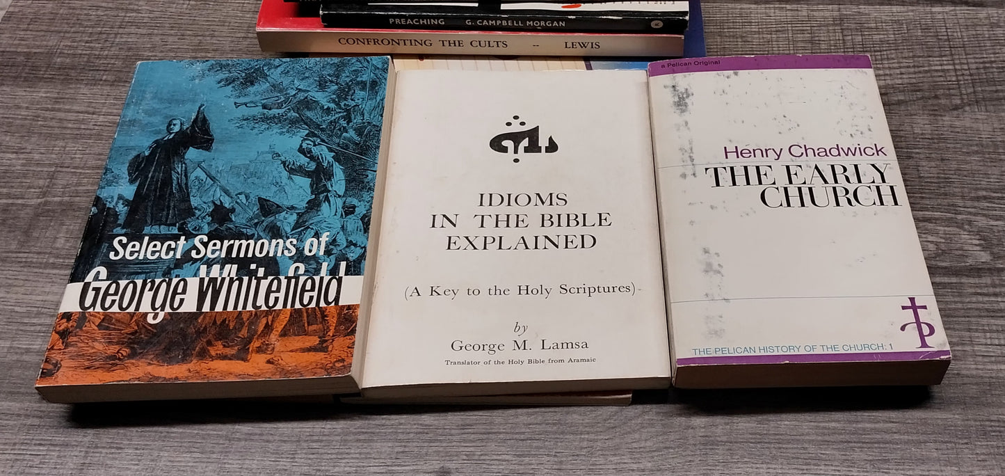 Bundle of 10 Vintage Christian Books