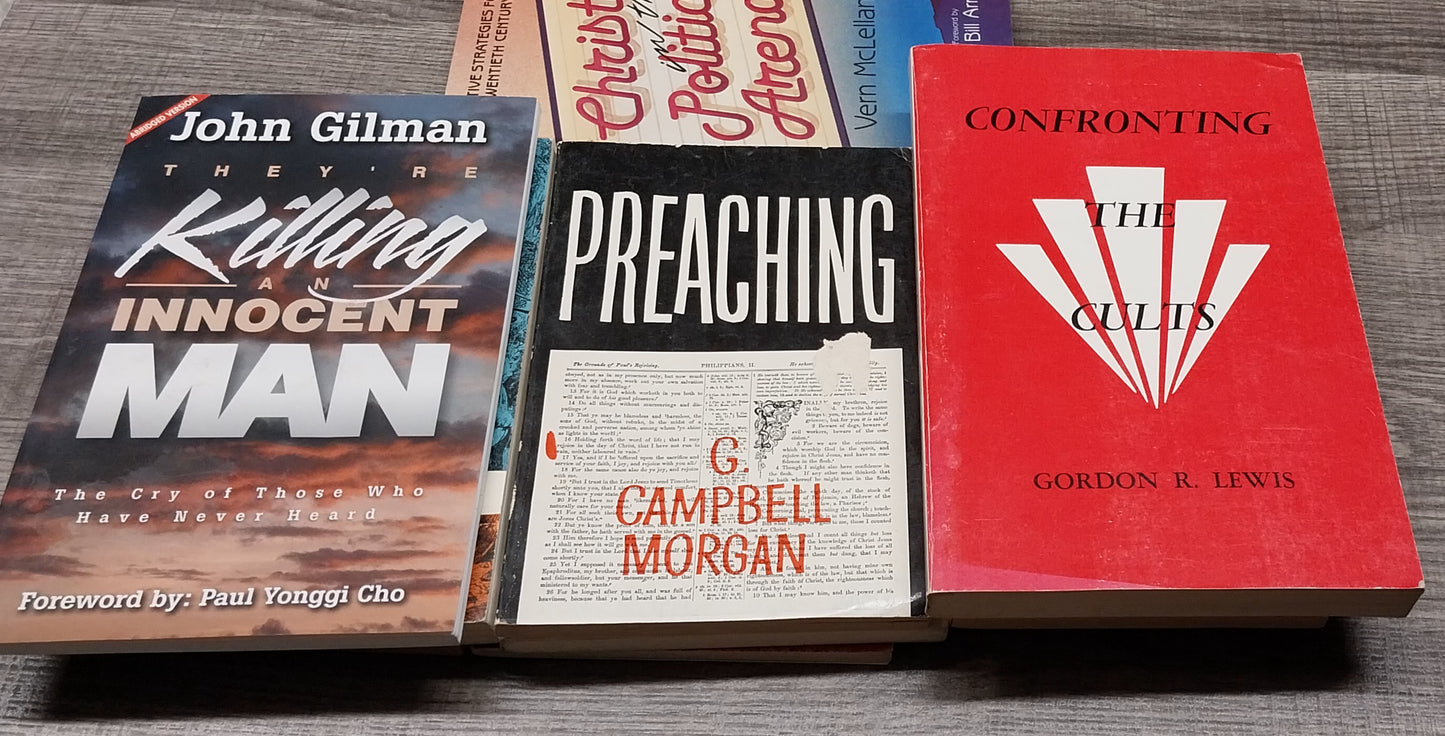 Bundle of 10 Vintage Christian Books