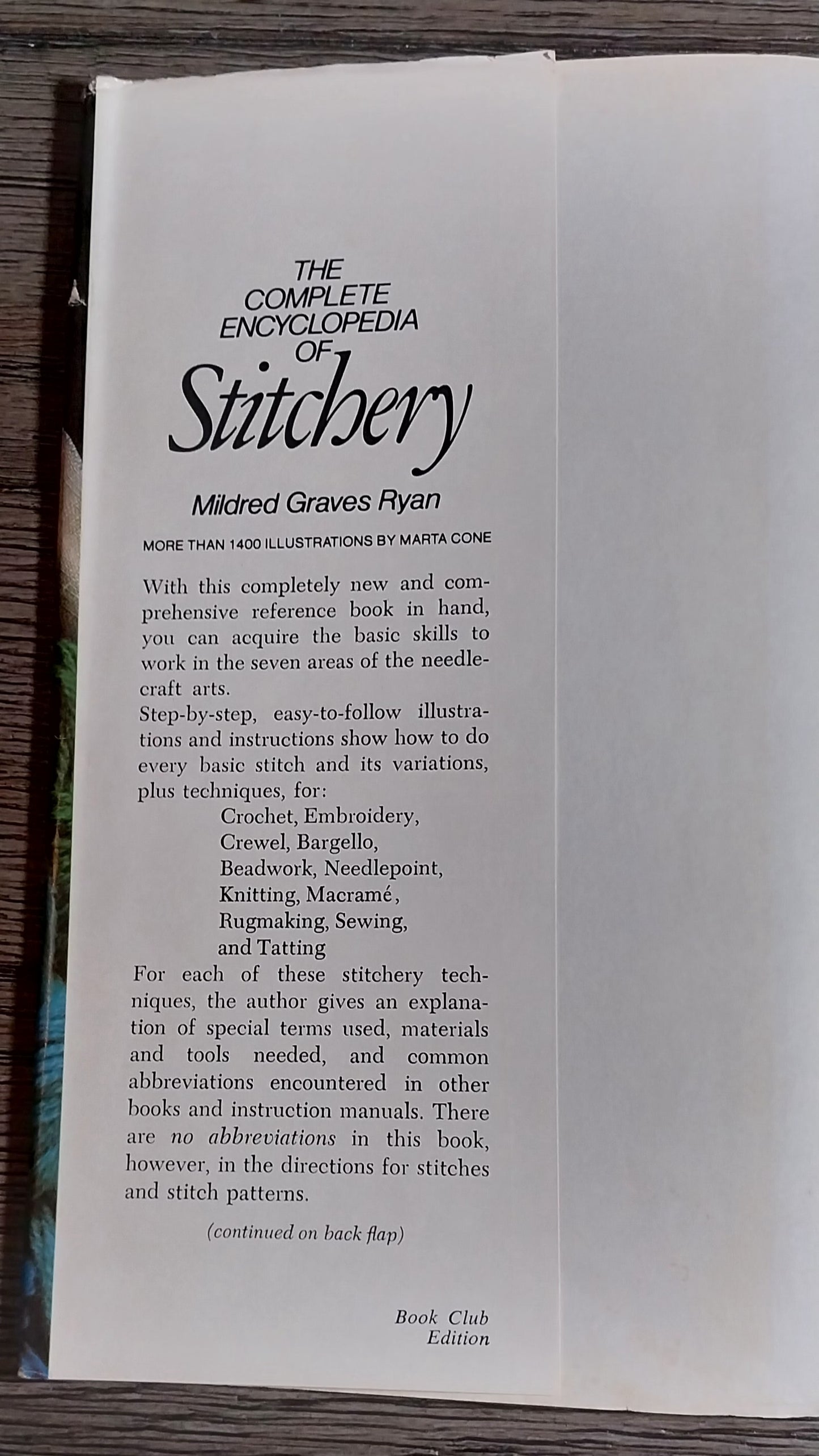 The Complete Encyclopedia of Stitchery