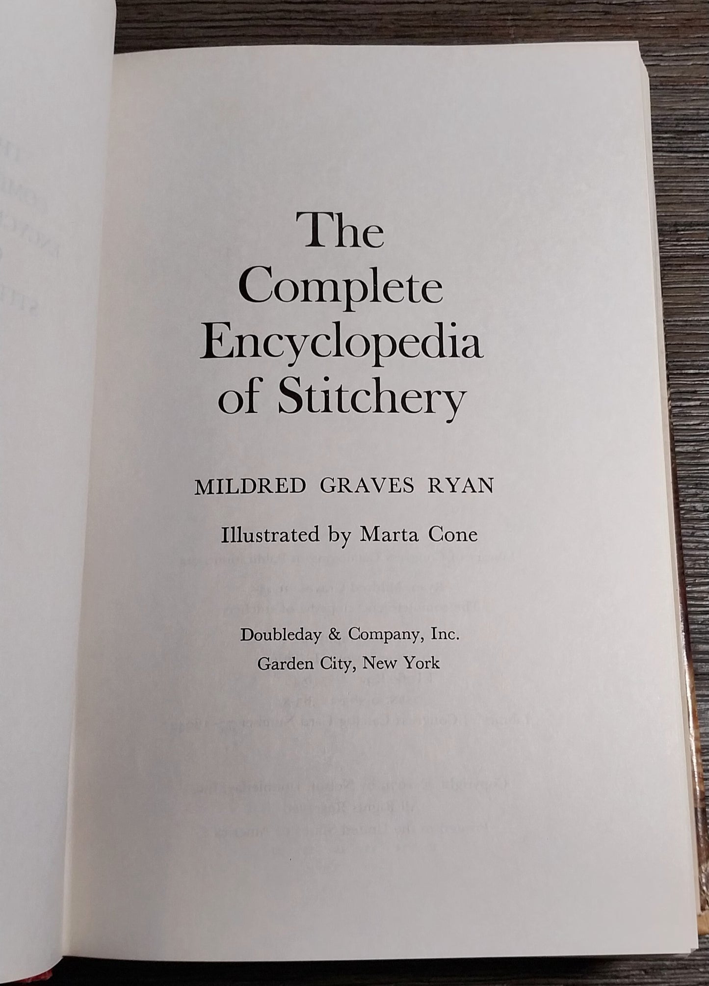 The Complete Encyclopedia of Stitchery