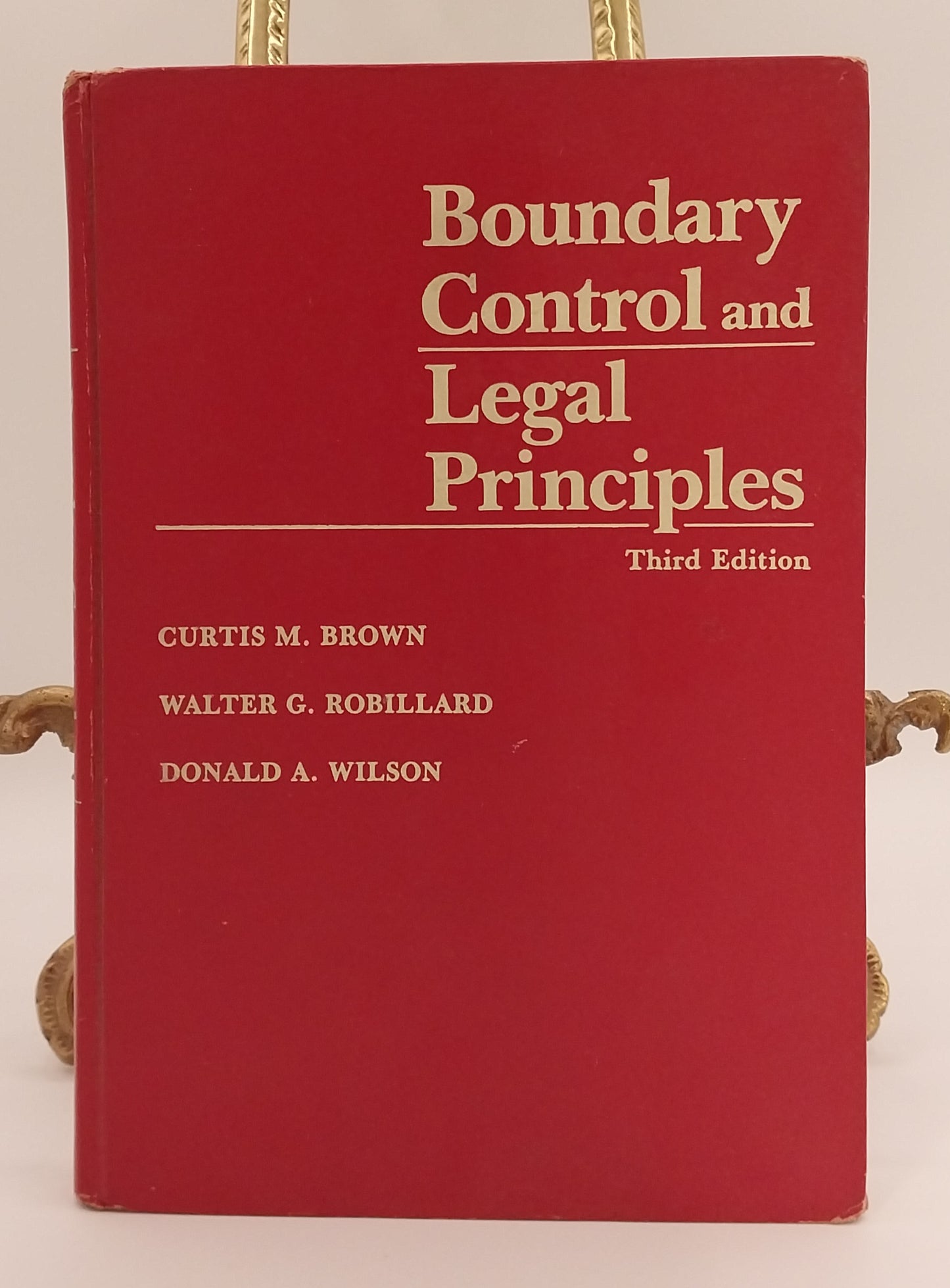 Boundary Control and Legal Principles