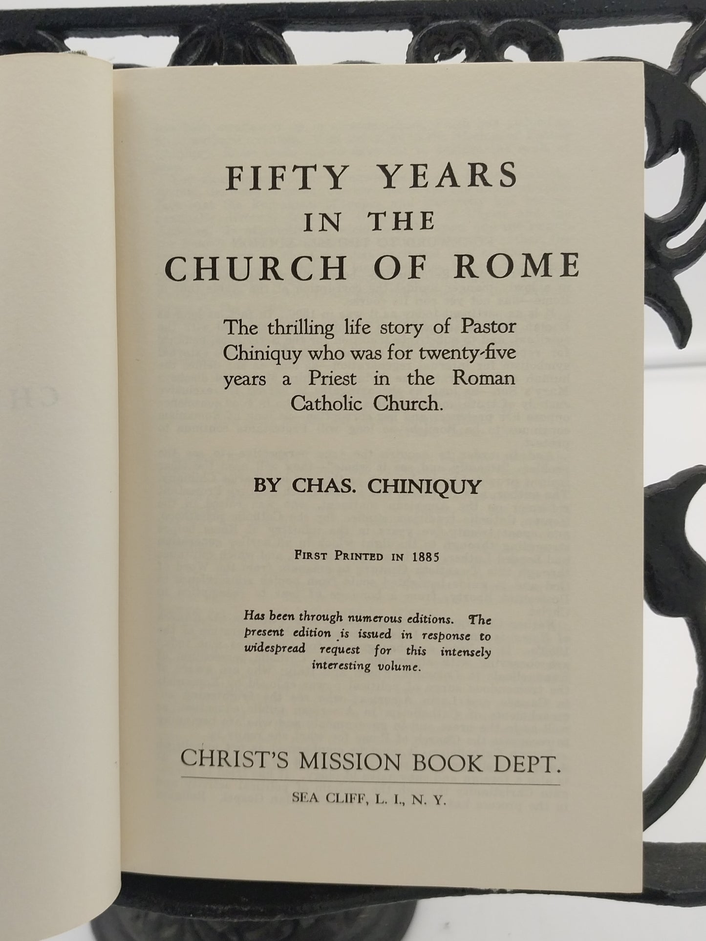 Fifty Years In The Church of Rome