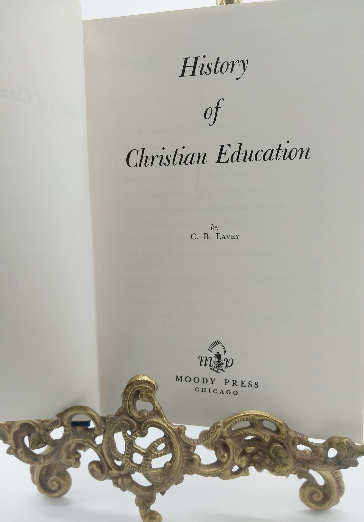 History of Christian Education