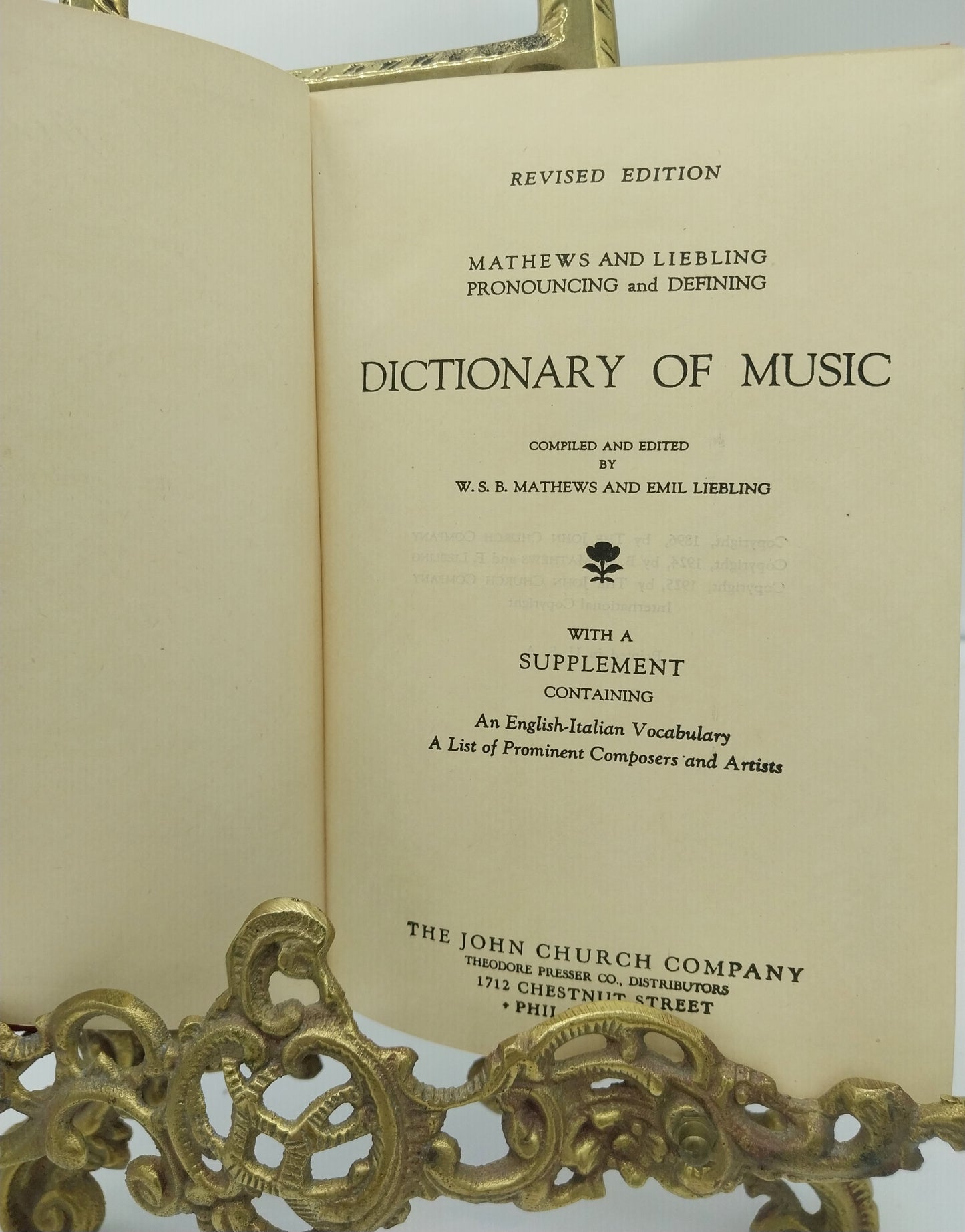 Dictionary of Music