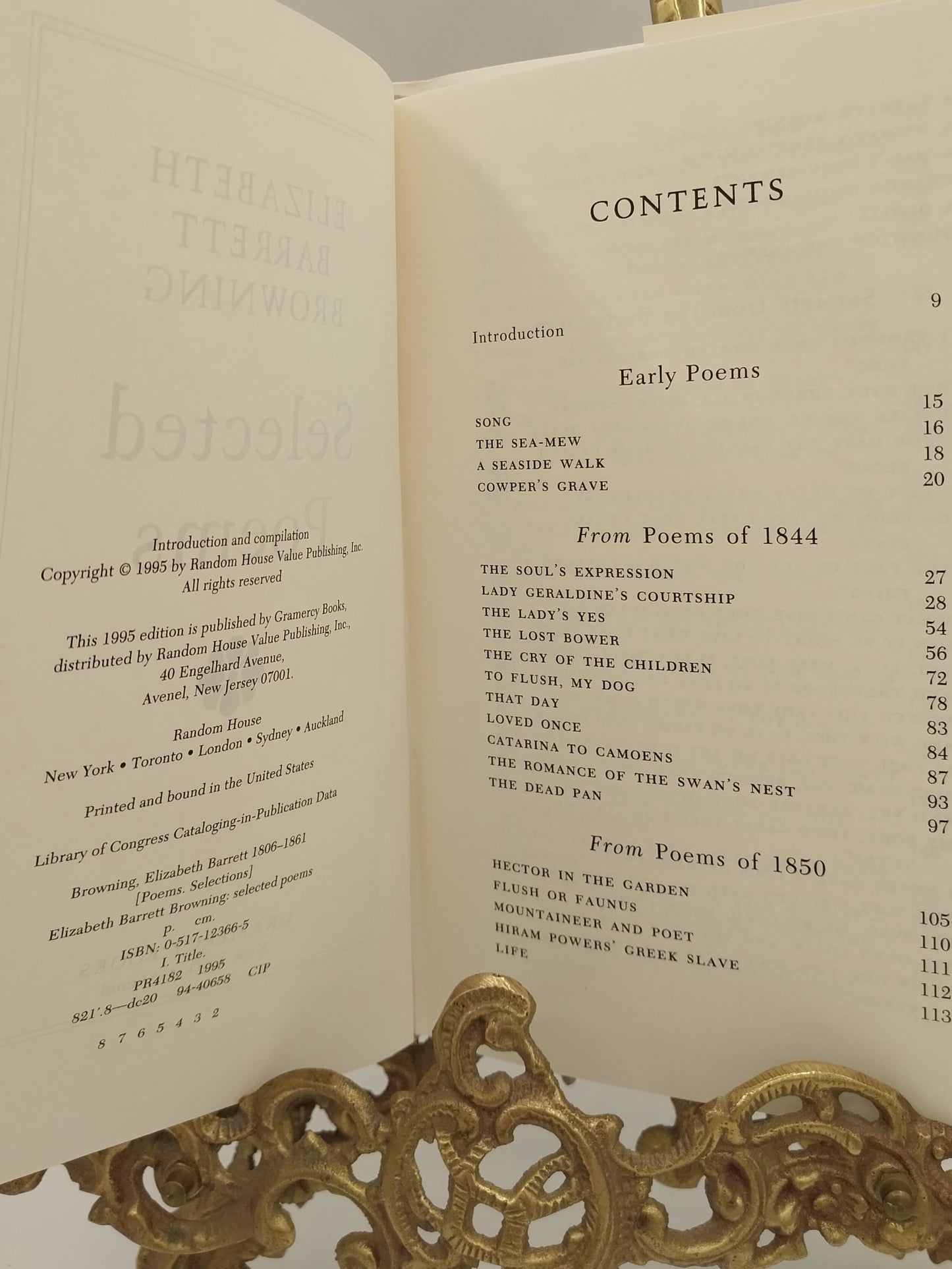 Elizabeth Barrett Browning Selected Poems