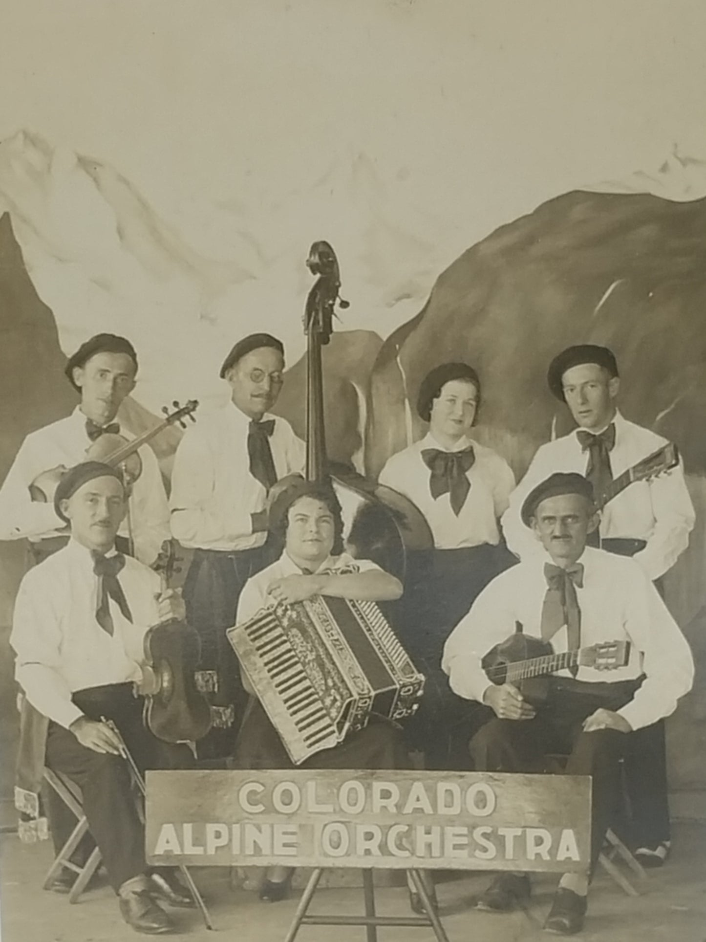 Colorado Alpine Orchestra Postcard