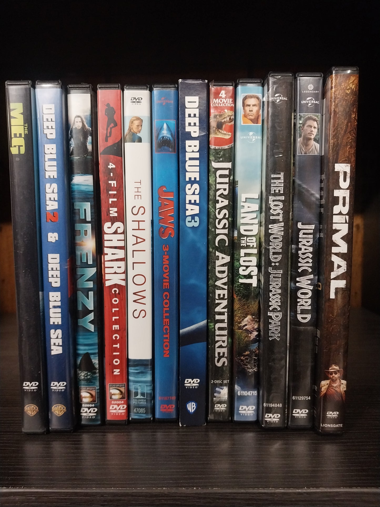 Lot of 12 Creature Feature DVDs