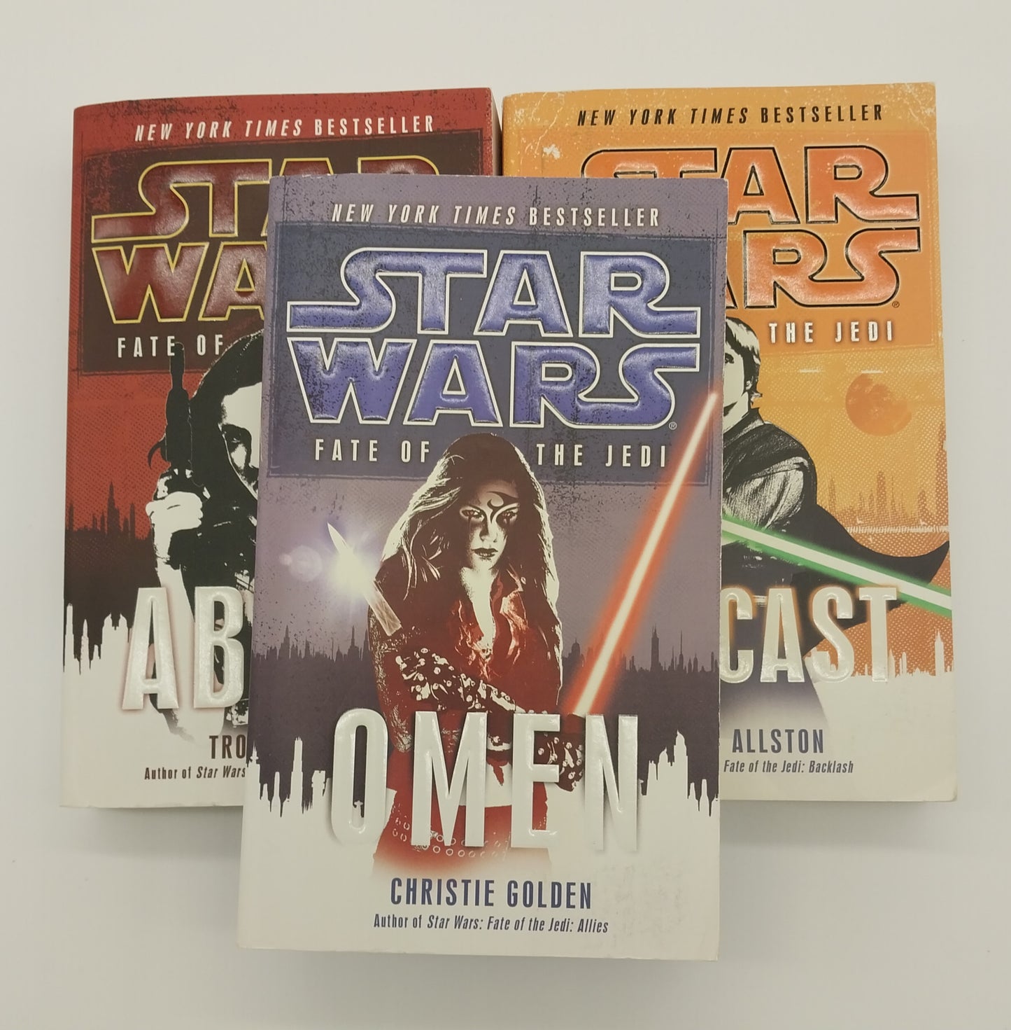 Fate of The Jedi (Lot of 3)