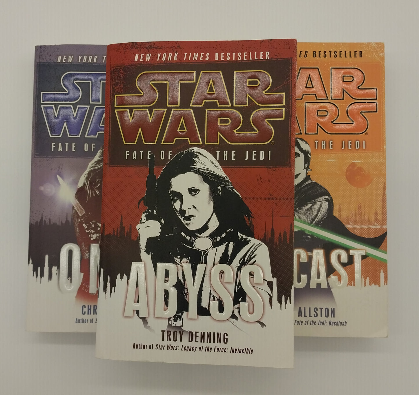 Fate of The Jedi (Lot of 3)