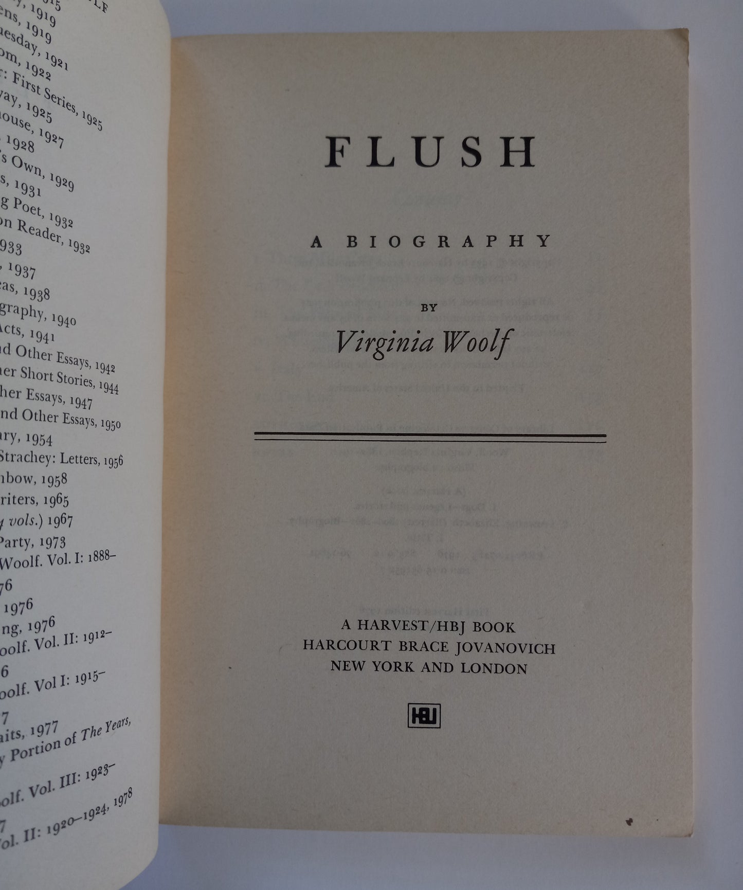 "Flush: A Biography"
