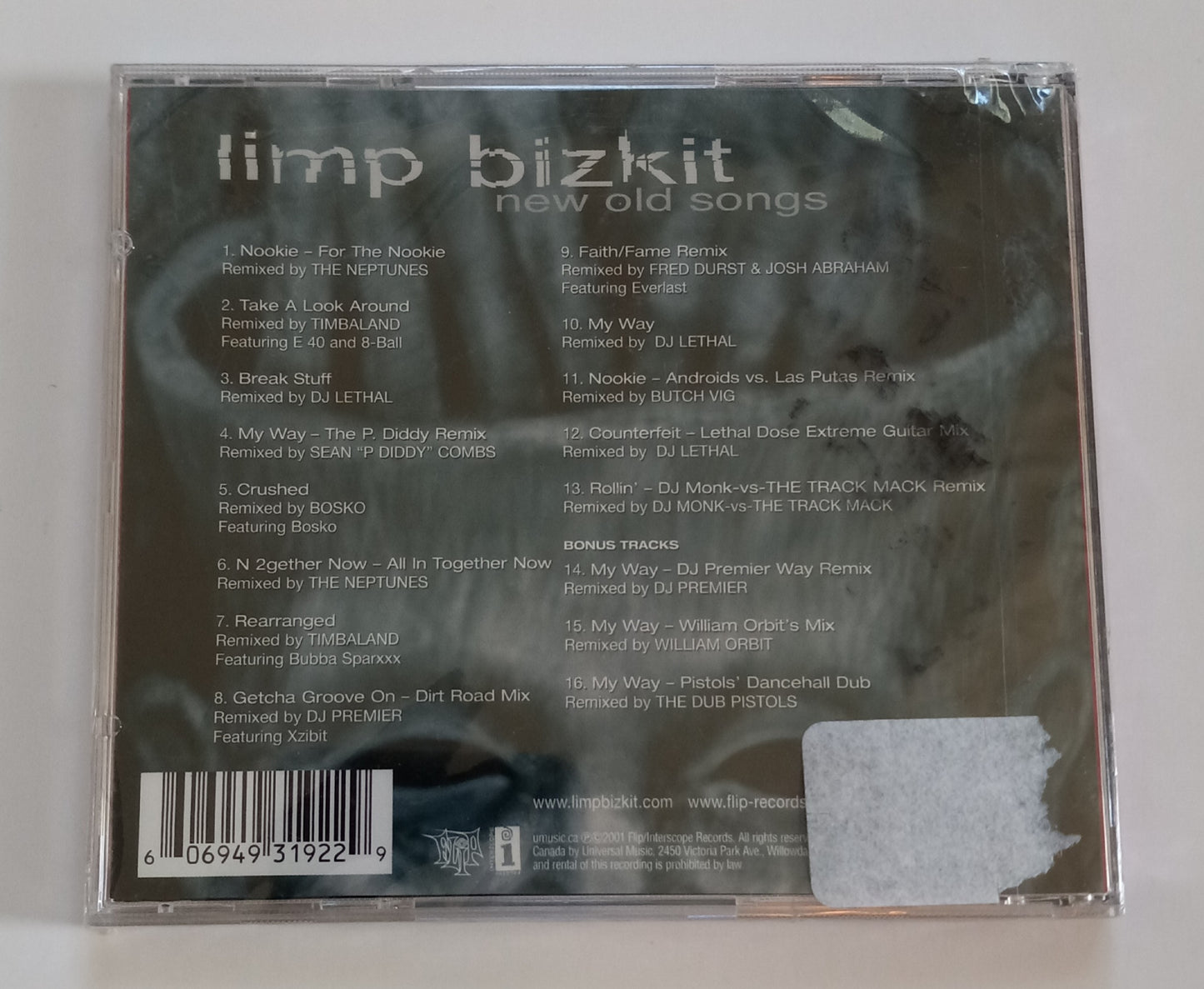 Limp Bizkit: New Old Songs