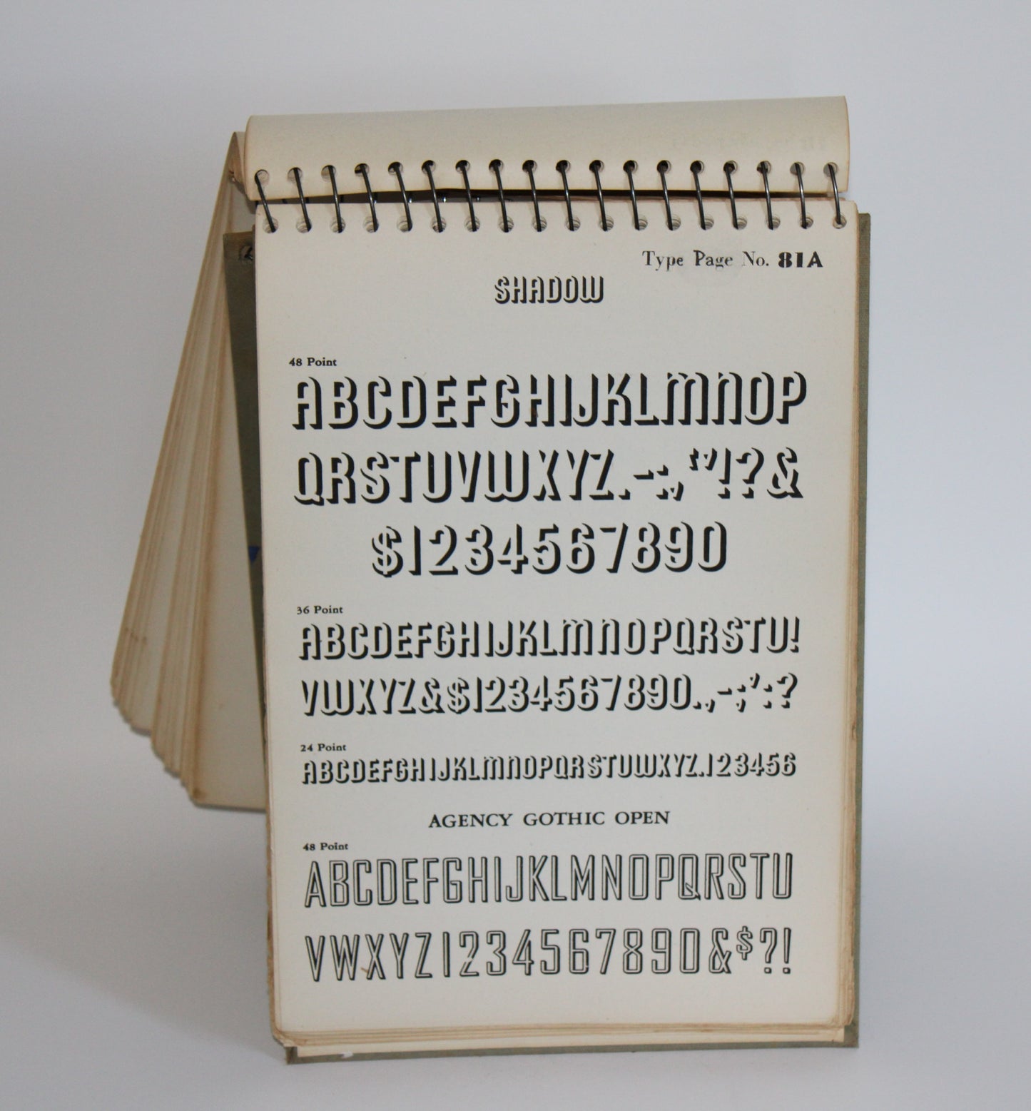 A Dictionary of Modern Type Faces and Lettering