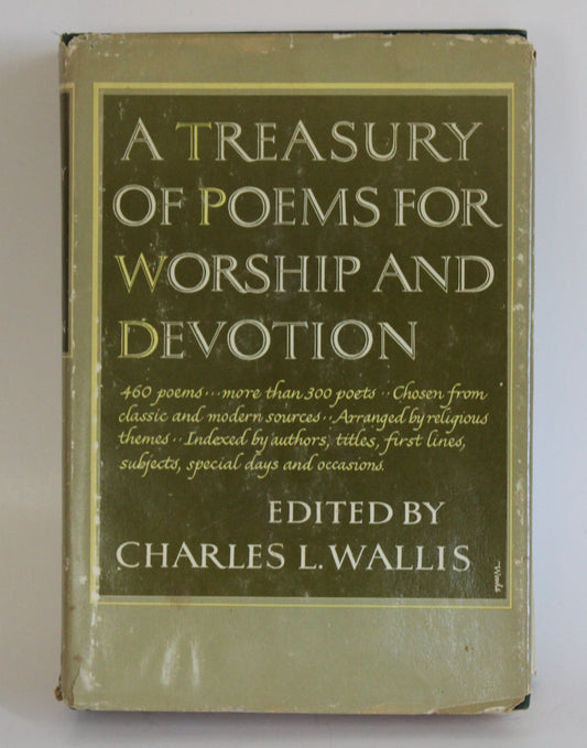 A Treasury Of Poems For Worship And Devotion