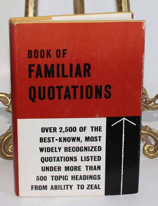Book Of Familiar Quotations