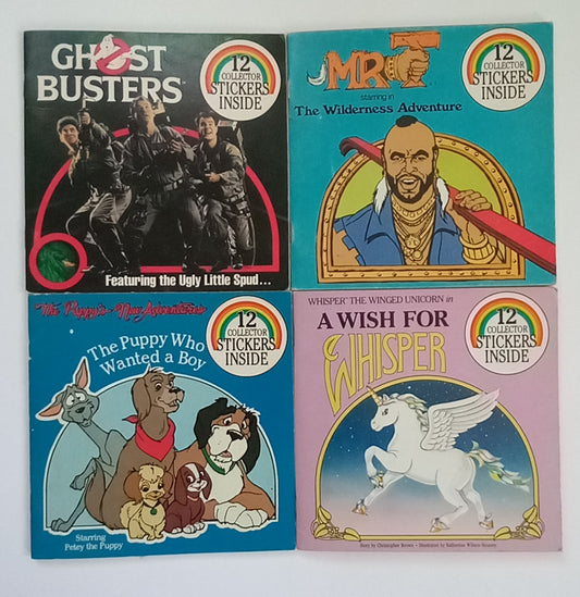 1980s Lot of 4 Children's Books