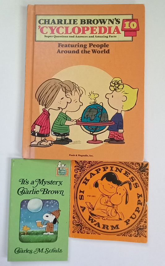 Charlie Brown Books (Lot of 3)