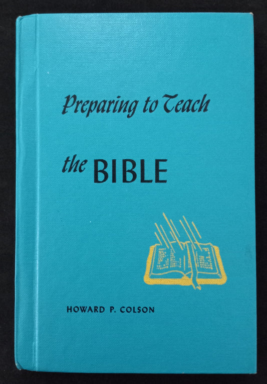 Preparing to Teach the Bible