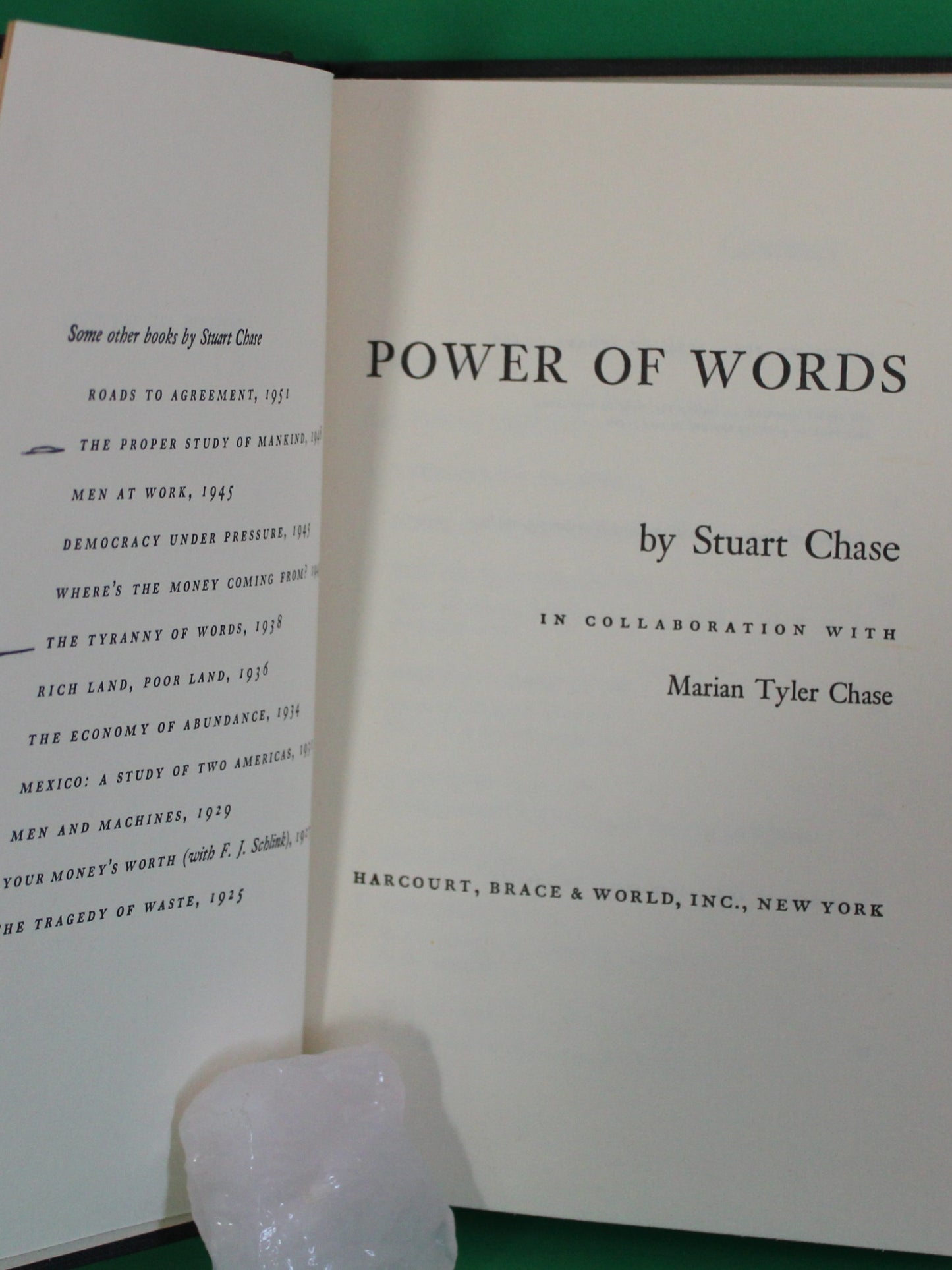 "Power of Words"