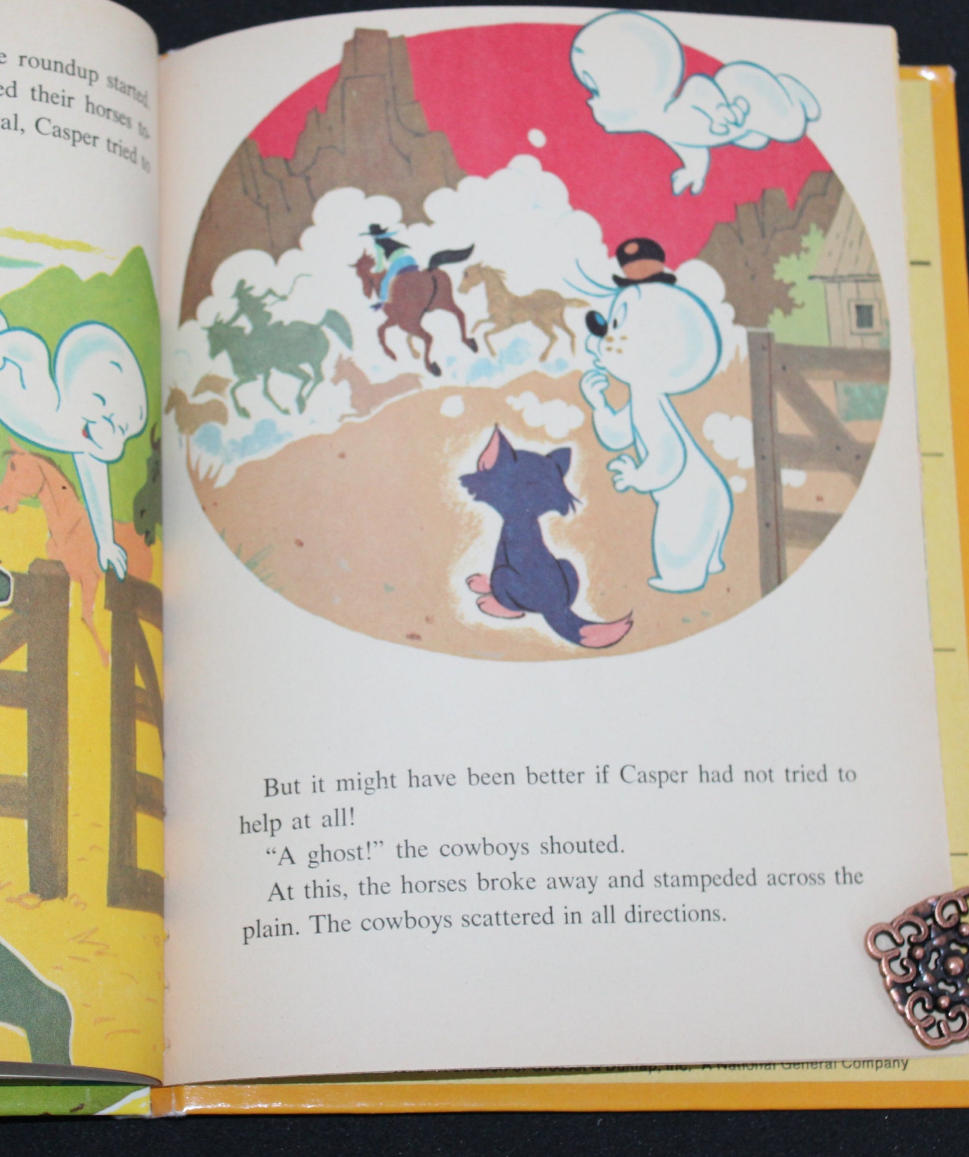 Casper The Friendly Ghost In Ghostland Vintage Childrens Book 1965 (O) AS IS